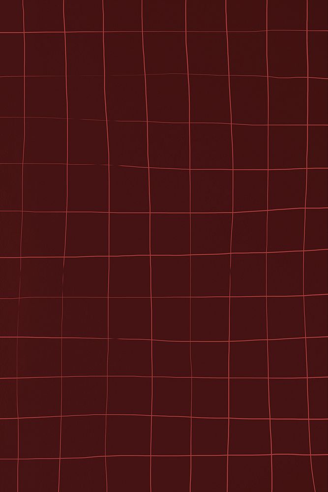 Maroon distorted geometric square tile texture background