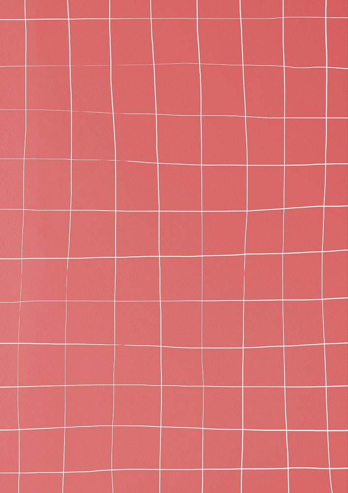 Distorted dark pink pool tile pattern background