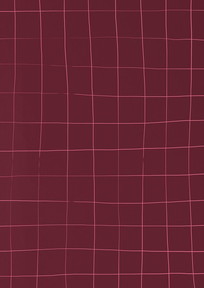 Distorted maroon square ceramic tile texture background