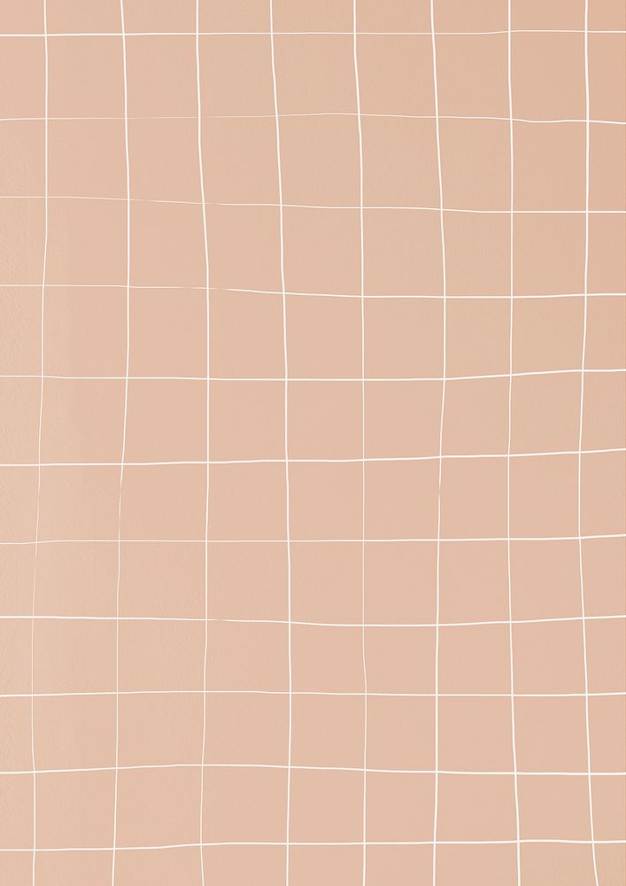 Grid pattern pink beige square geometric background distorted