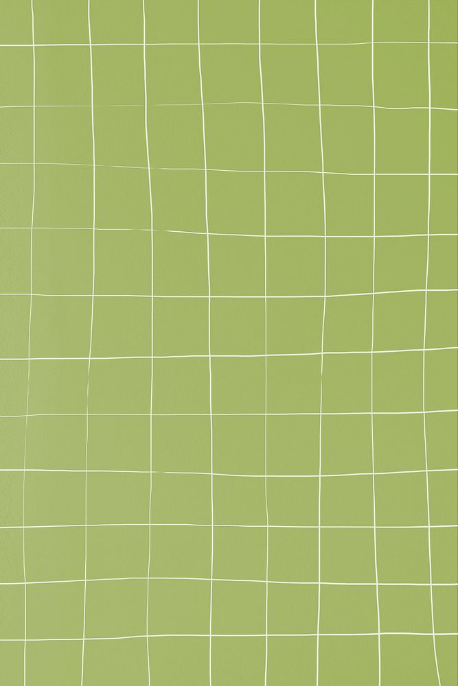 Yellow green distorted geometric square tile texture background