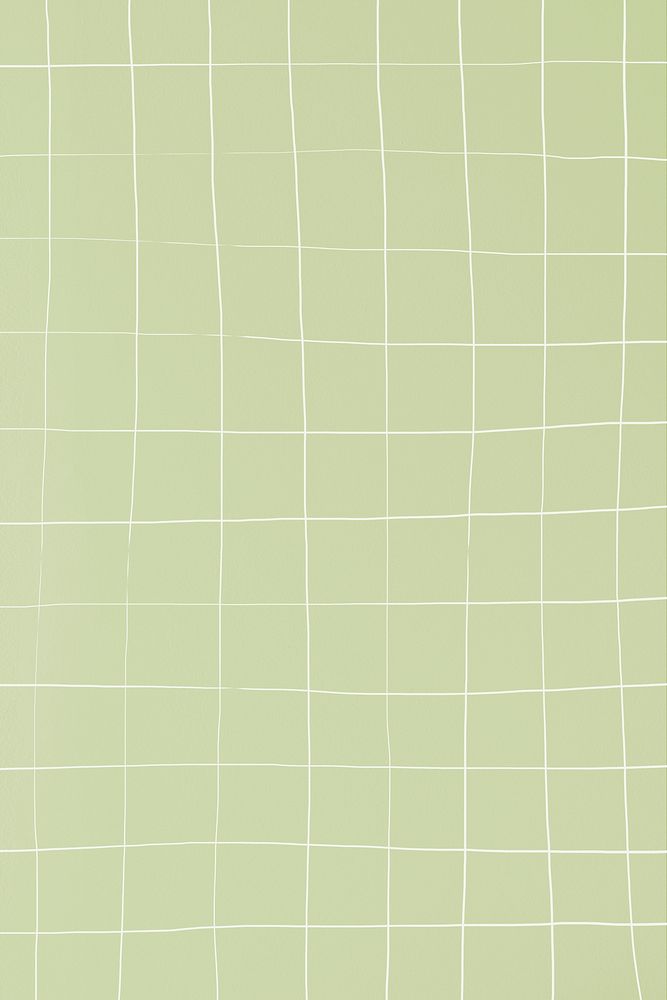 Distorted light green pool tile pattern background