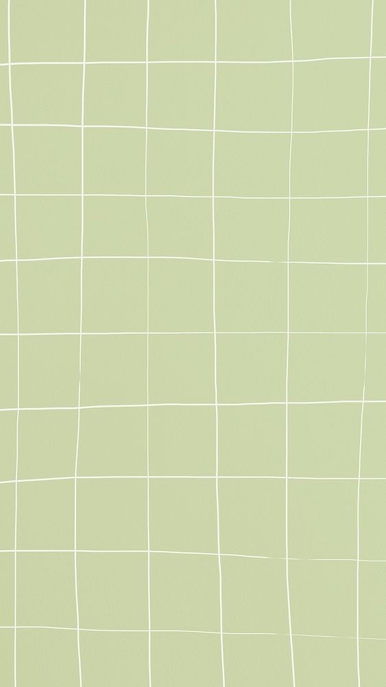 Grid pattern light green square geometric background deformed
