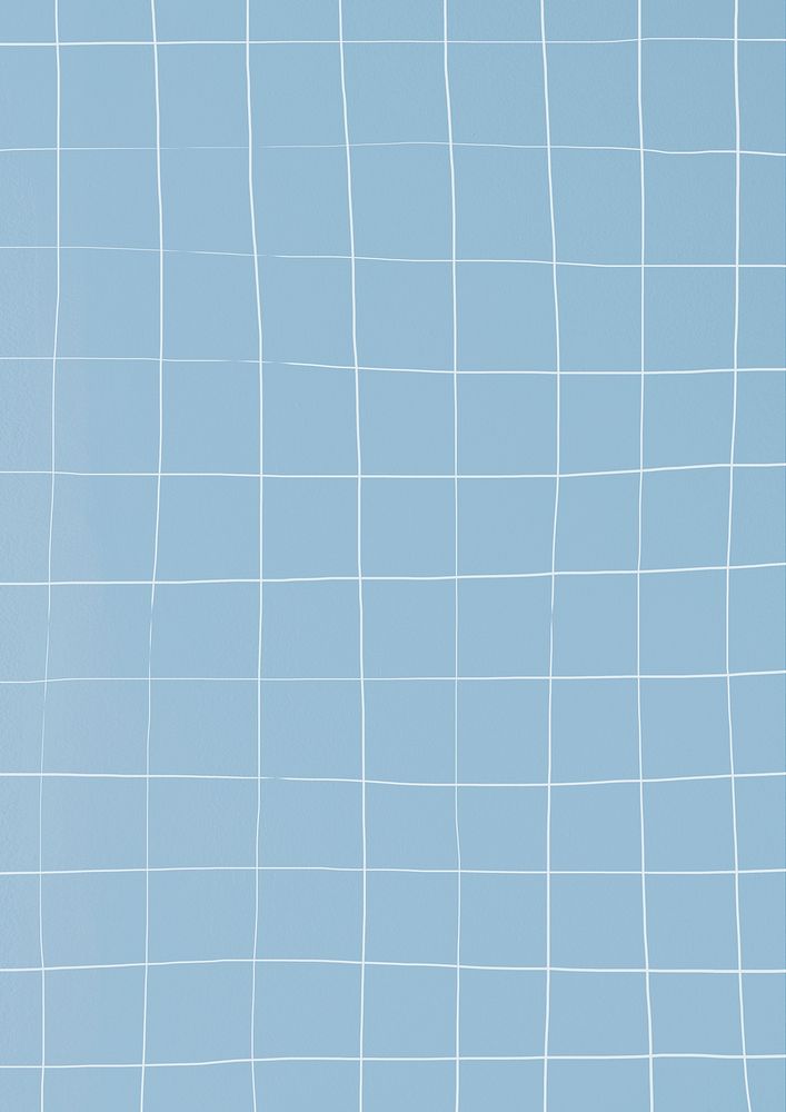 Light blue tile wall texture background distorted