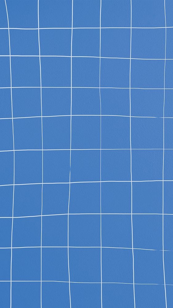 Blue distorted geometric square tile texture background