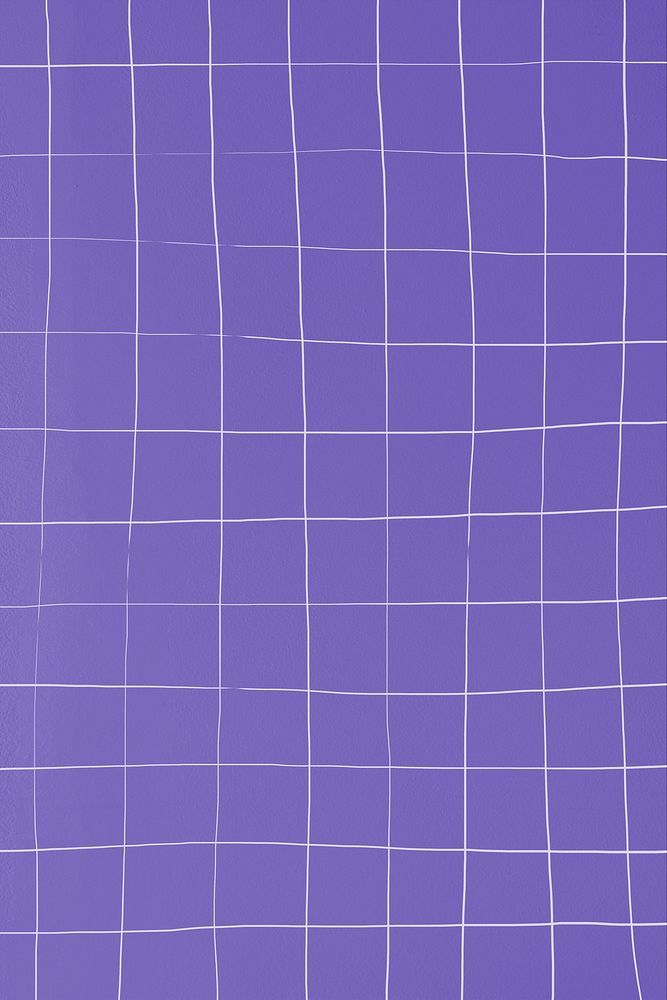 Grid pattern purple geometric background deformed