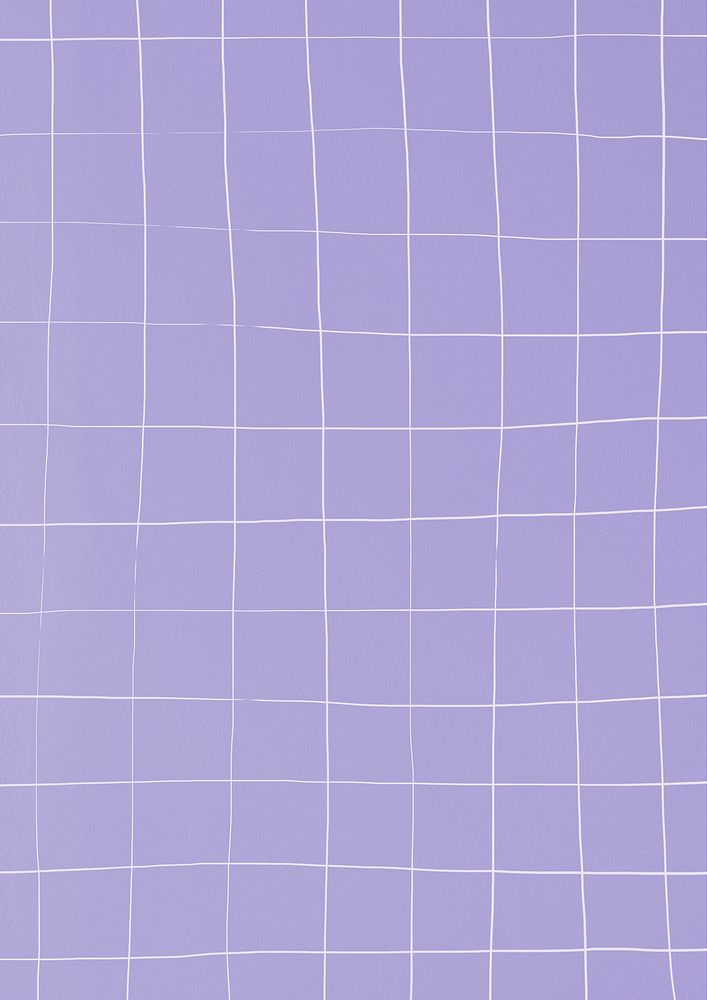 Grid pattern lilac square geometric background deformed