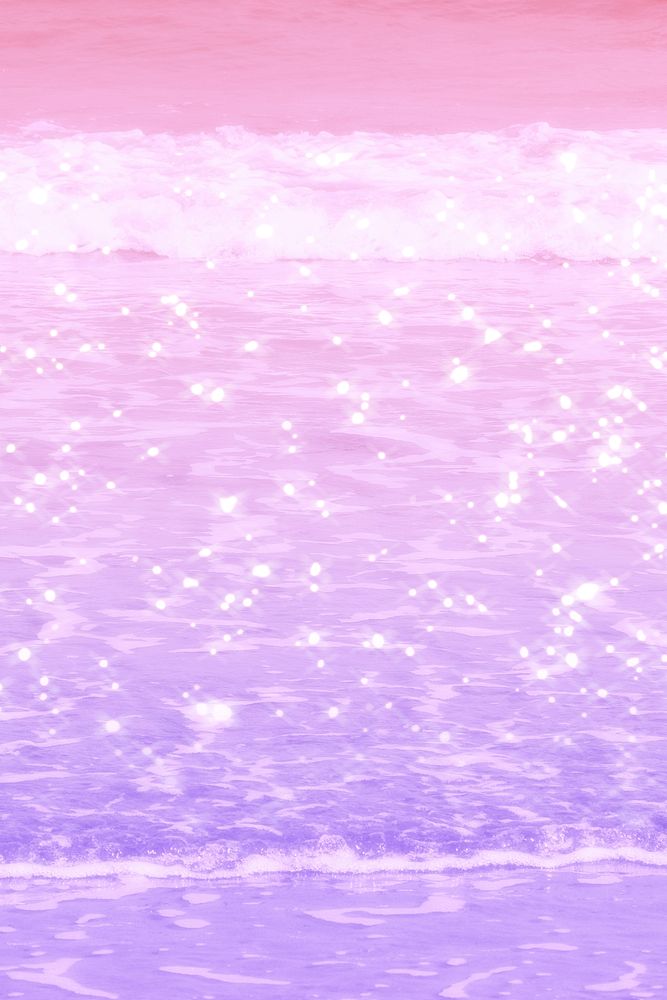 Purple gradient ocean waves background image