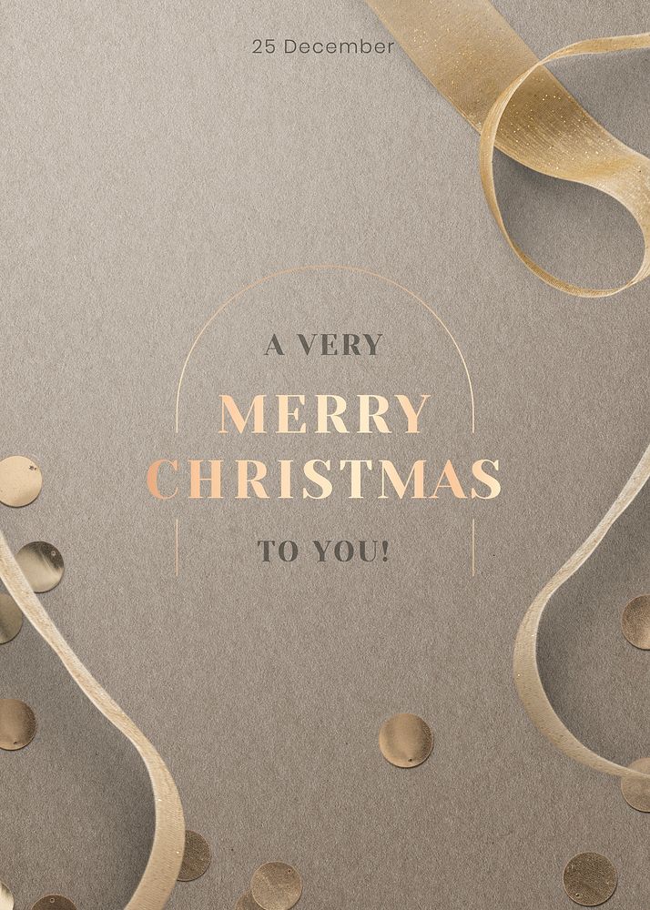 Vector Merry Christmas wish festive background