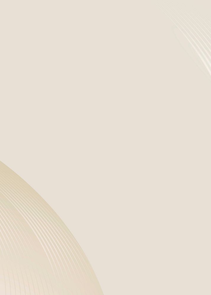 Beige border curve abstract vector background