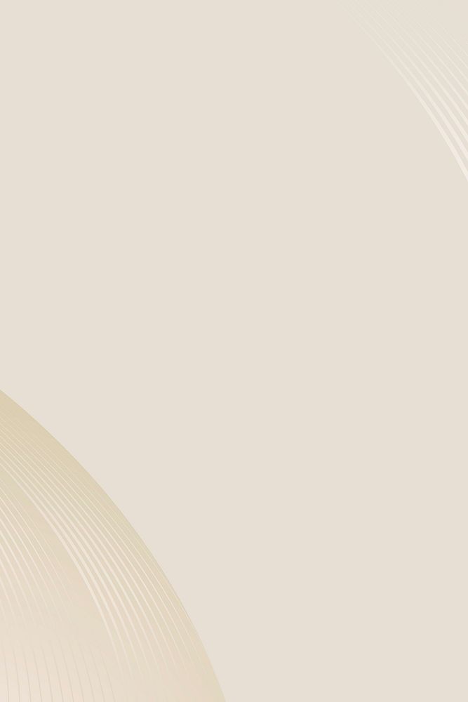 Beige border curve abstract psd background