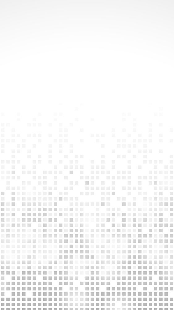Gray abstract pixel art psd mobile wallpaper