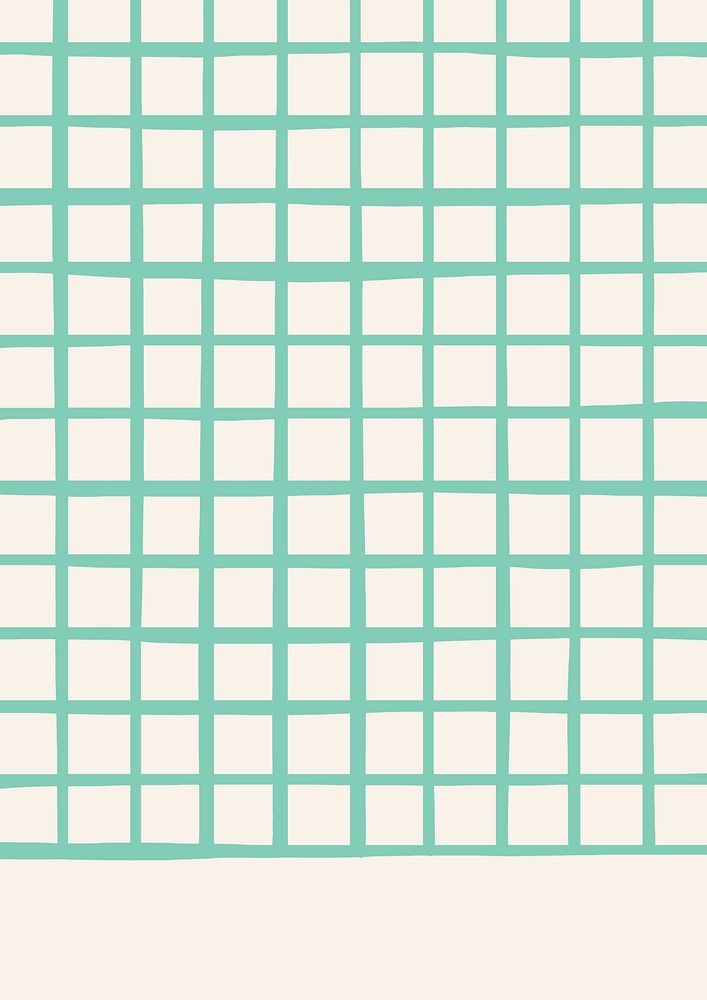 Green grid plain pattern psd on beige background banner