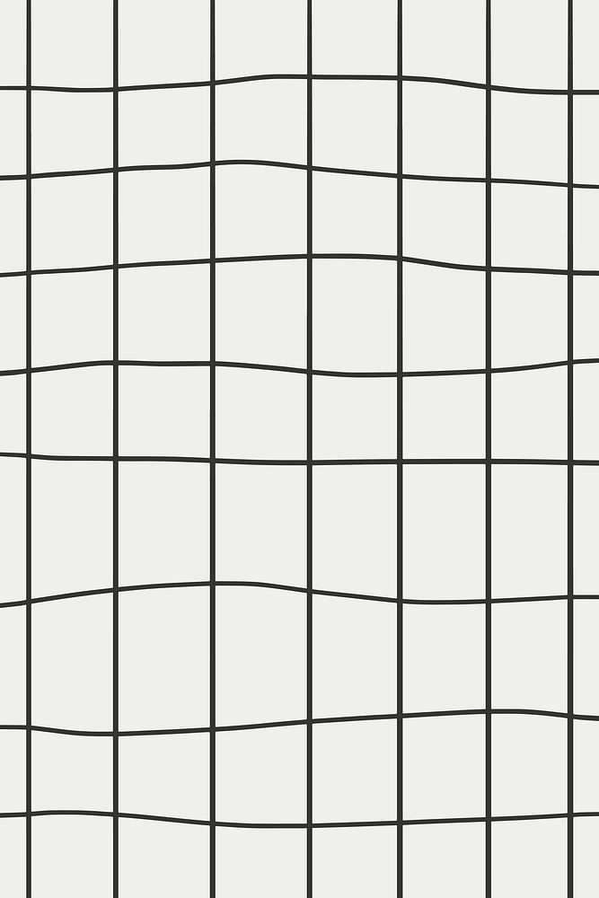 Aesthetic vector black cursive grid on off white banner