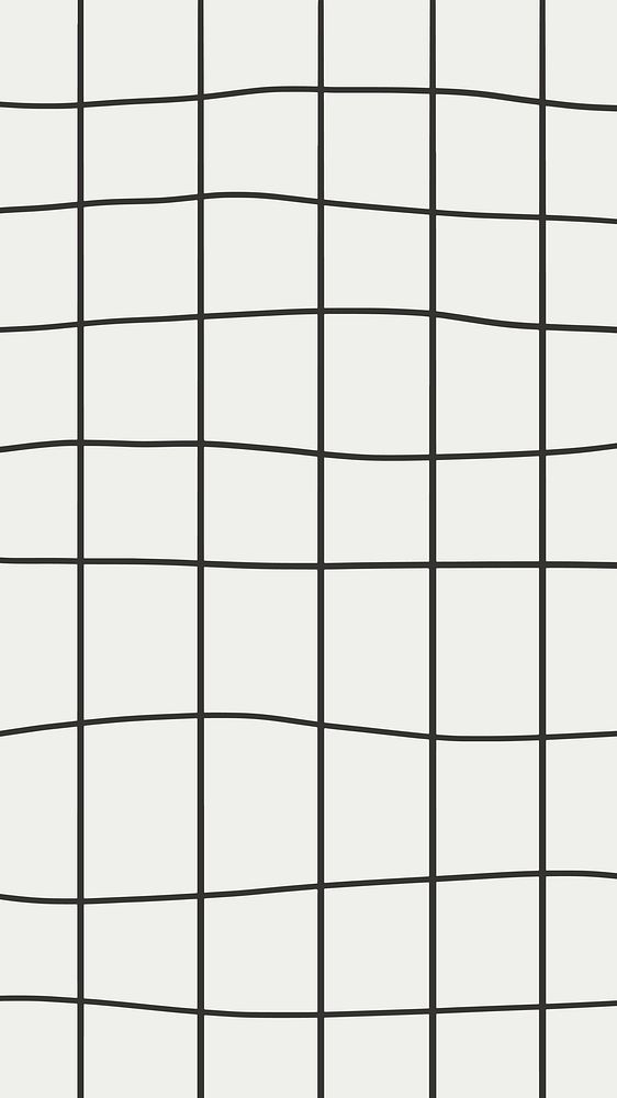 Aesthetic vector grid black on beige social banner