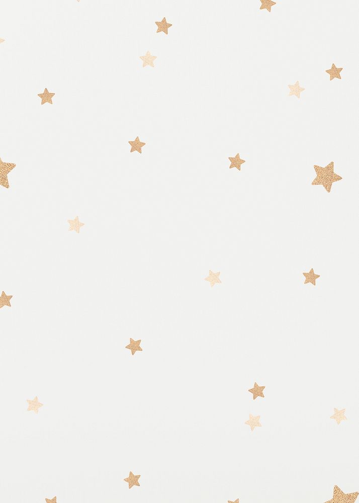 Cute vector shimmery golden stars social banner