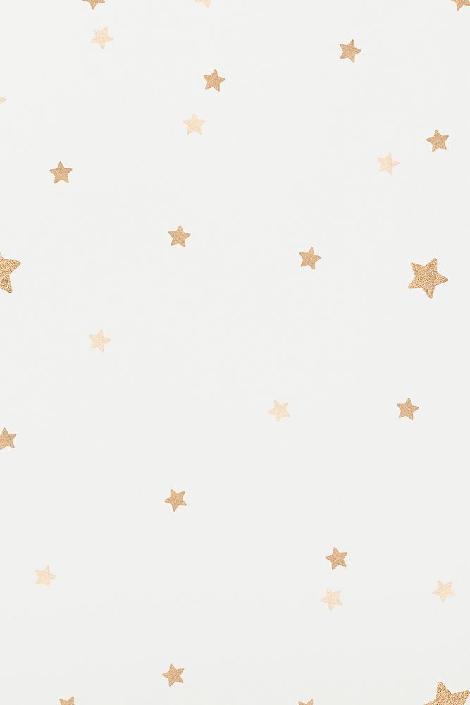 Artsy vector shimmering golden stars pattern banner
