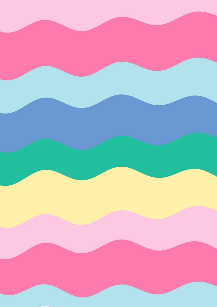 Pastel psd colorful stripes artsy background social banner