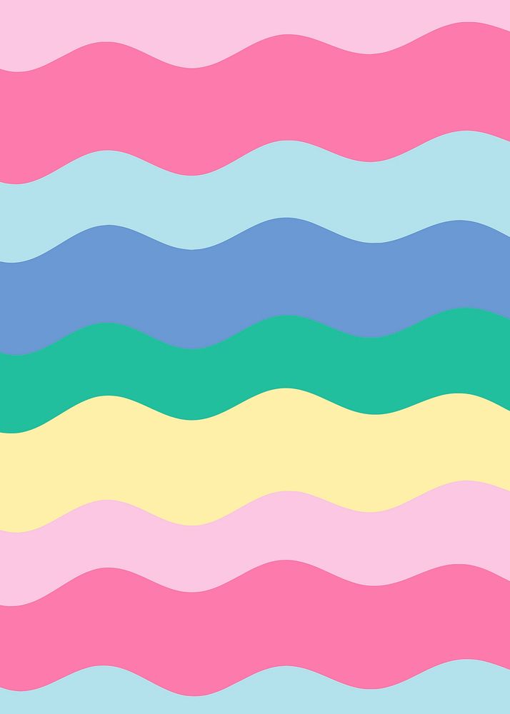 Pastel vector colorful stripes artsy background social banner