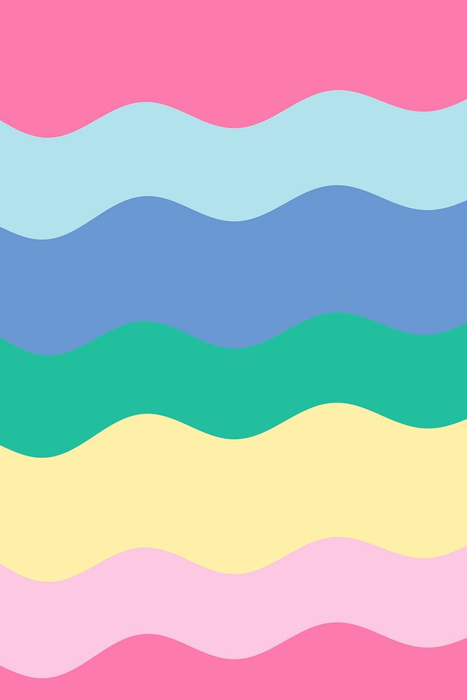 Colorful psd striped cute background banner