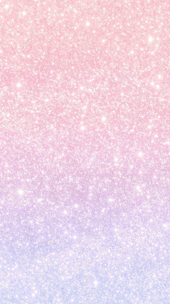 Pastel psd pink and blue glittery dreamy pattern banner