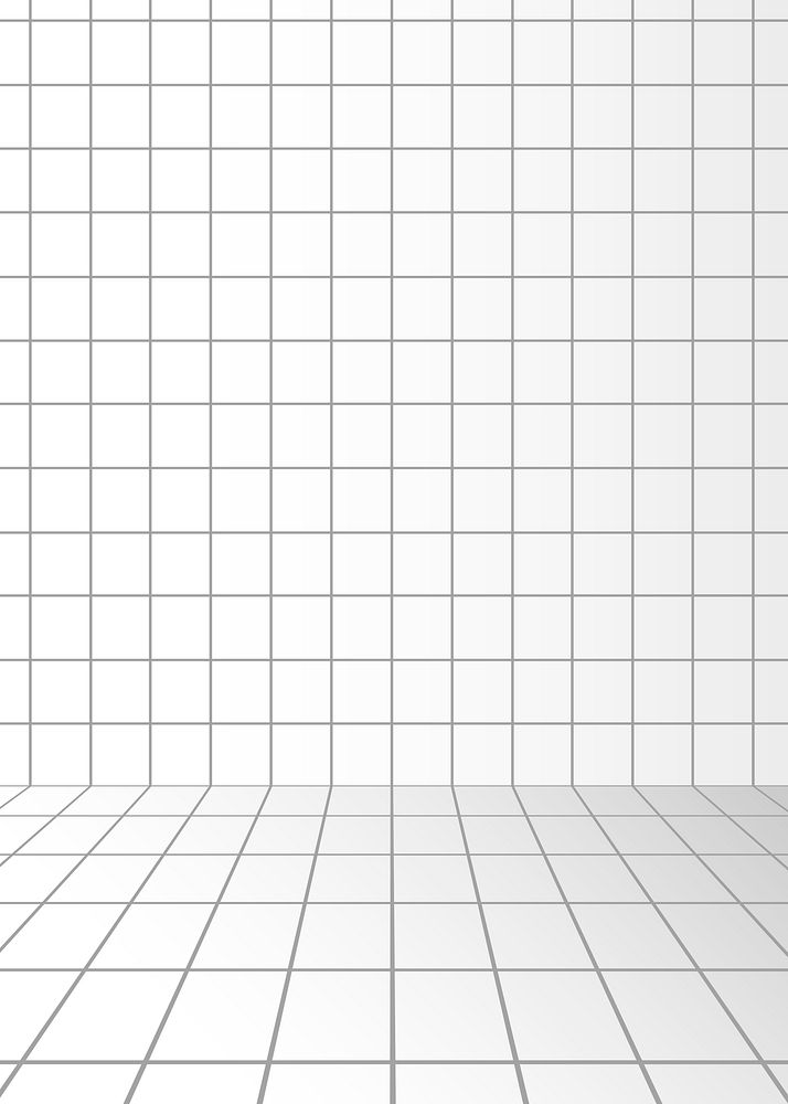 Minimal vector grid black and white banner