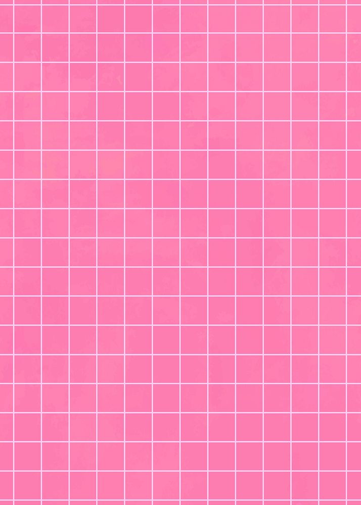 Hot pink grid vector aesthetic social banner