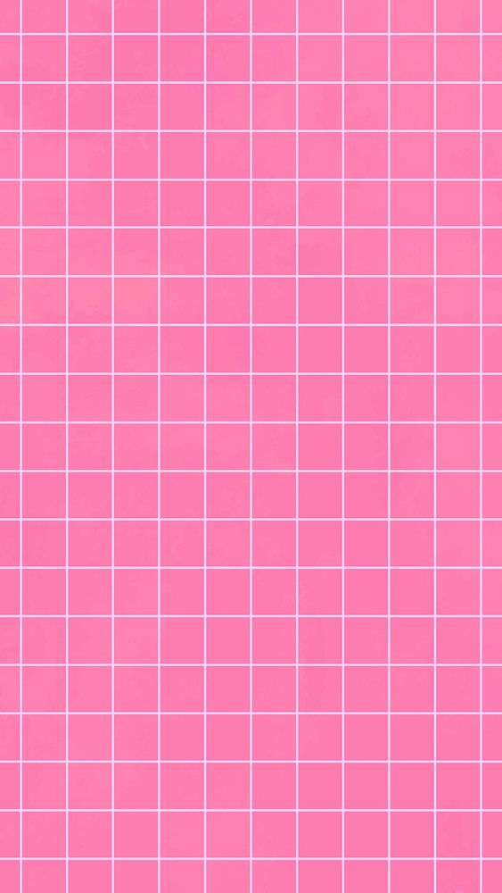 Vector hot pink grid aesthetic social banner for kids