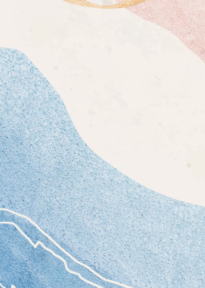 Modern abstract vector blue pastel textured banner
