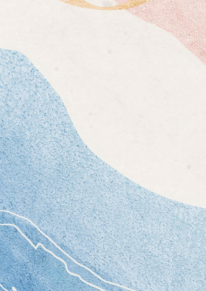 Modern abstract psd blue pastel textured banner