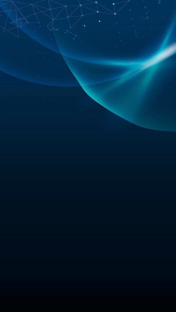 Abstract futuristic mobile wallpaper technology network