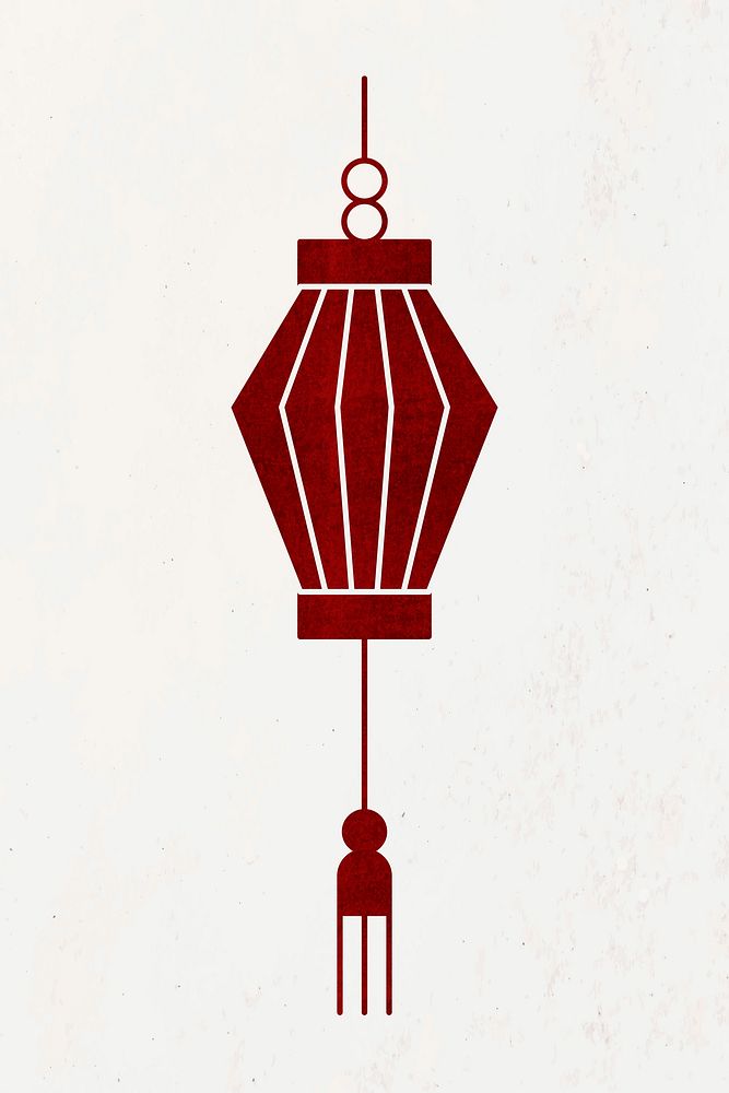 Chinese New Year lantern vector red design element