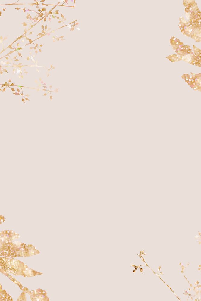 Luxury gold leaf background celebration wallpaper