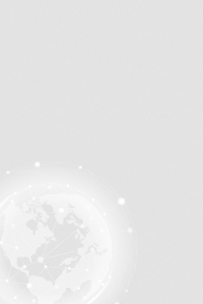 Global network background in minimal style