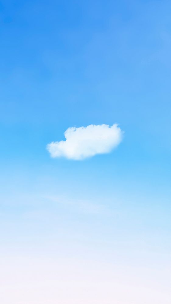 Blue sky wallpaper with clouds