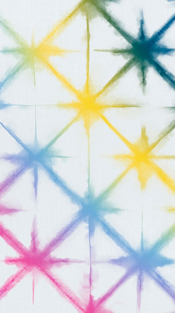 Rainbow tie dye pattern mobile wallpaper