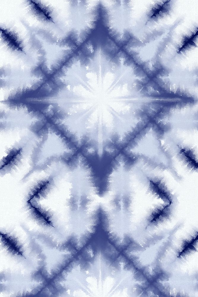Shibori tie dye pattern vector background