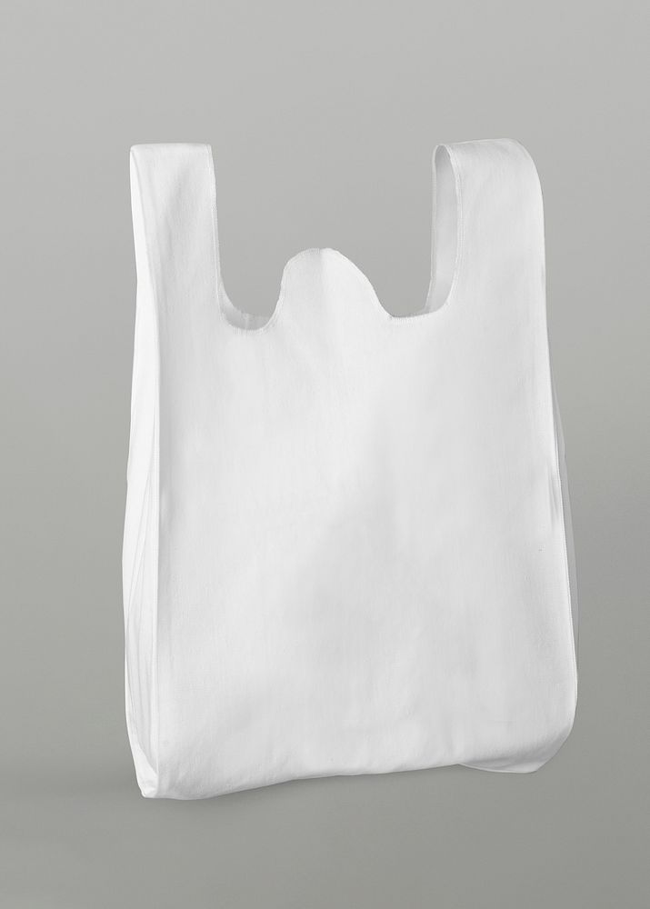 White reusable grocery bag
