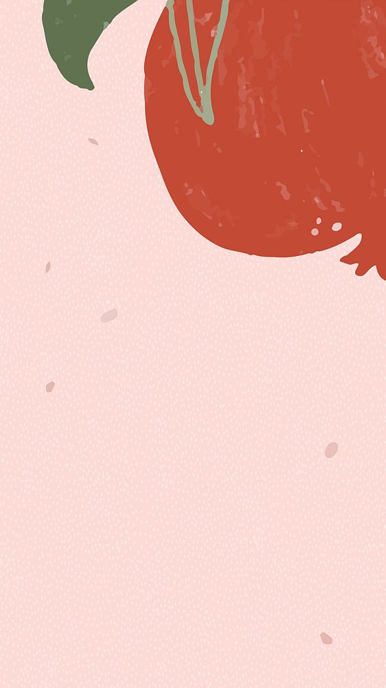 Pomegranate fruit on a light pink background design resource 