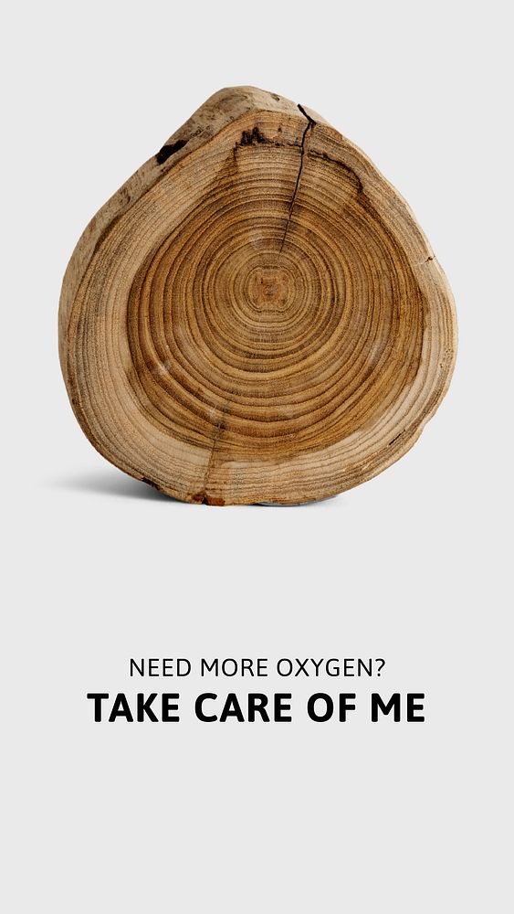 Environment awareness template psd reforestation campaign