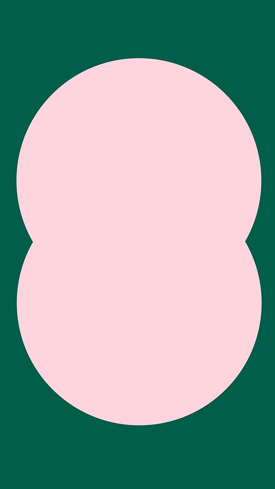Colorful frame in pastel pink and green