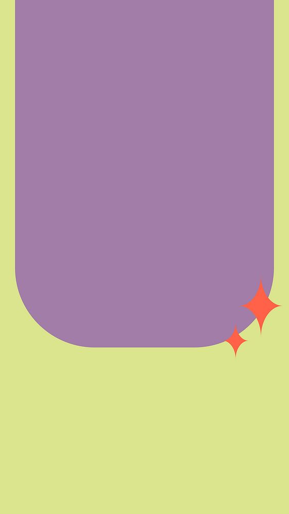 Colorful vector frame in pastel purple and green