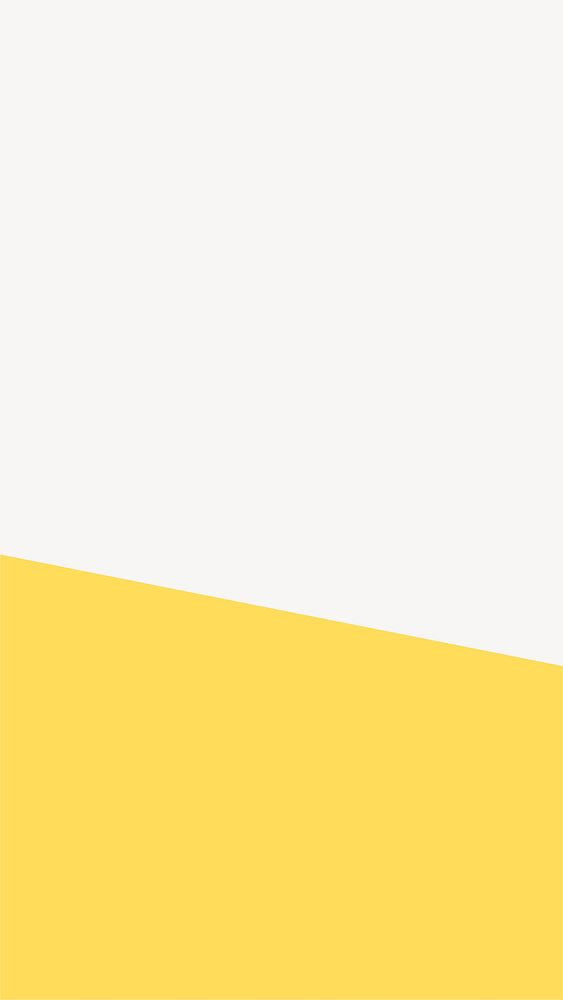 Beige simple mobile wallpaper, yellow border background