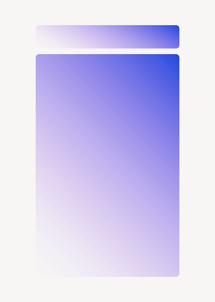 Purple rectangle frame, geometric shape psd