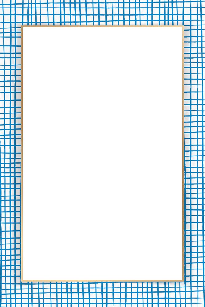 Blank abstract frame design vector