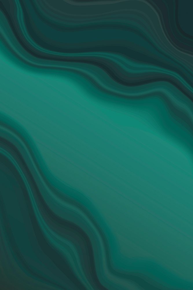 Dark green marble wave background