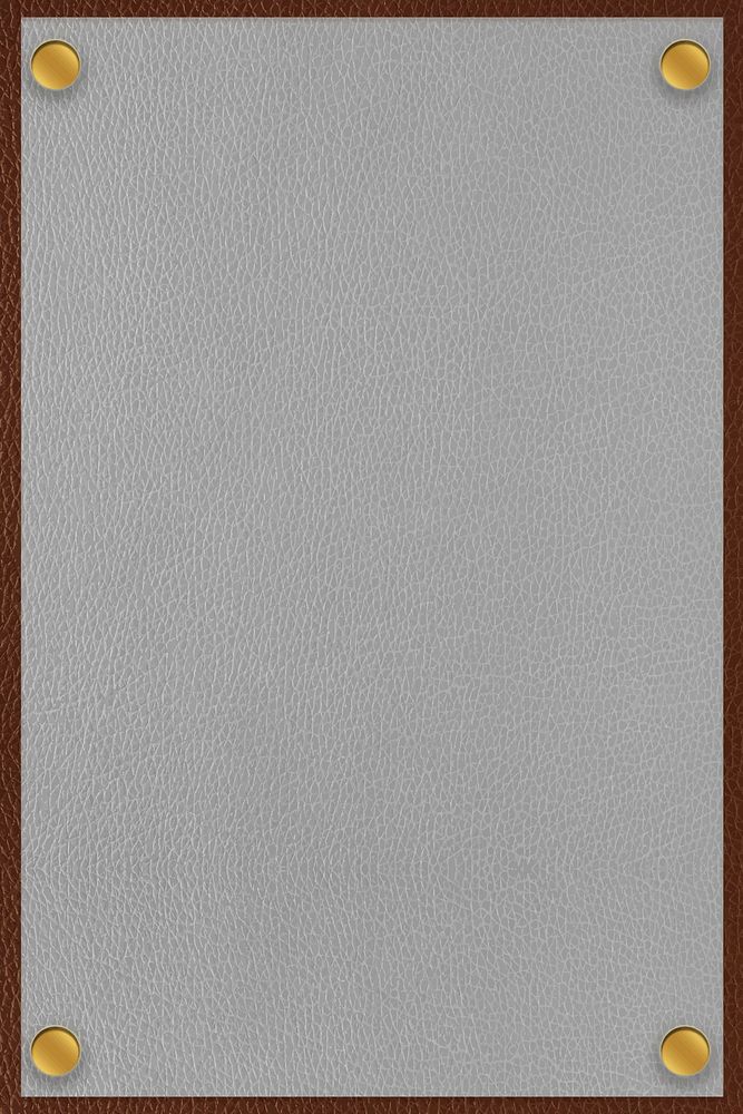 Gray leather texture background template vector