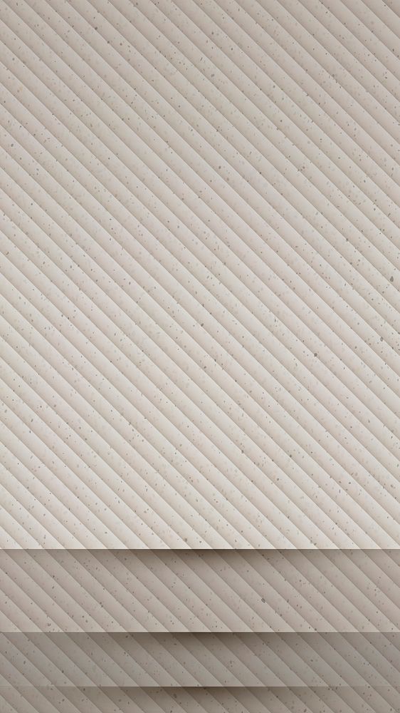 SImple beige technology mobile screen template vector