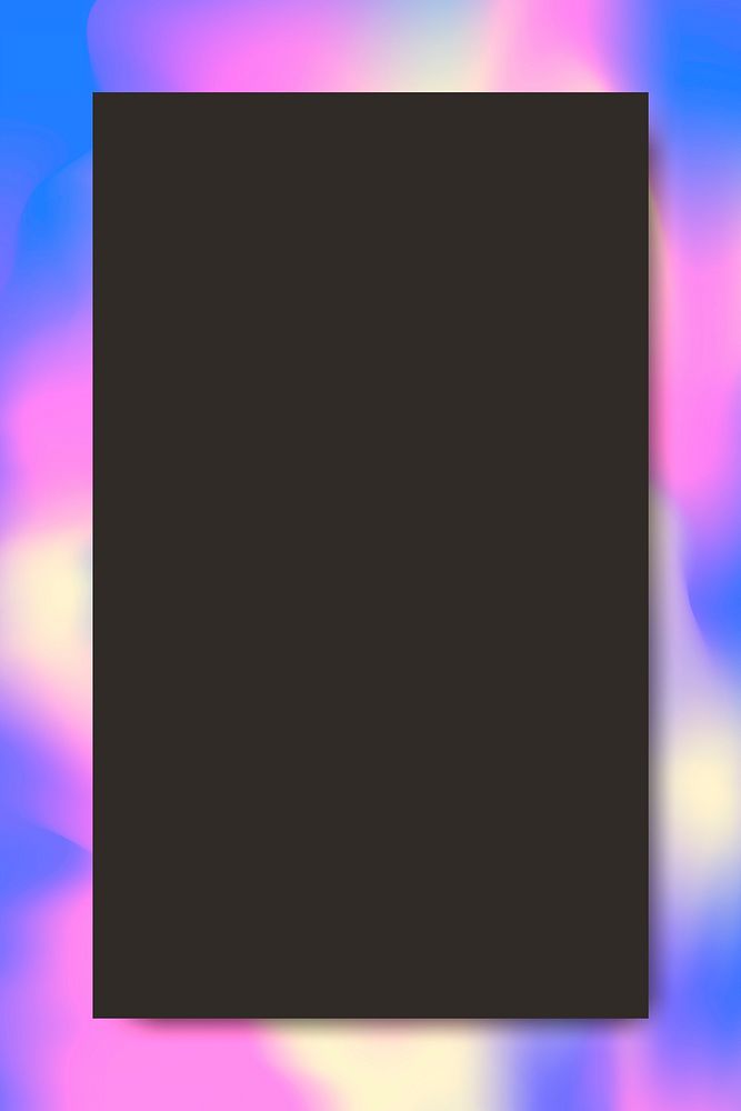 Pastel holographic pattern background vector