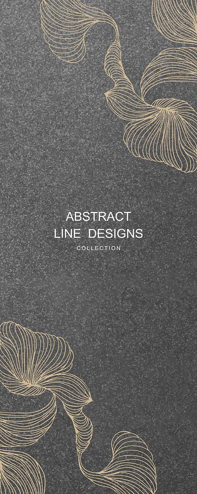 Gray abstract design background banner vector